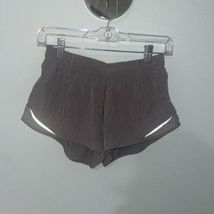 Lululemon Hotty Hot Shorts 2.5" in Grey Sage